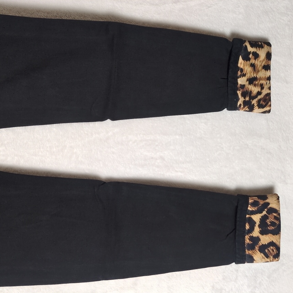 Kancan Junior's Leopard Print Patchwork Distresse… - image 6